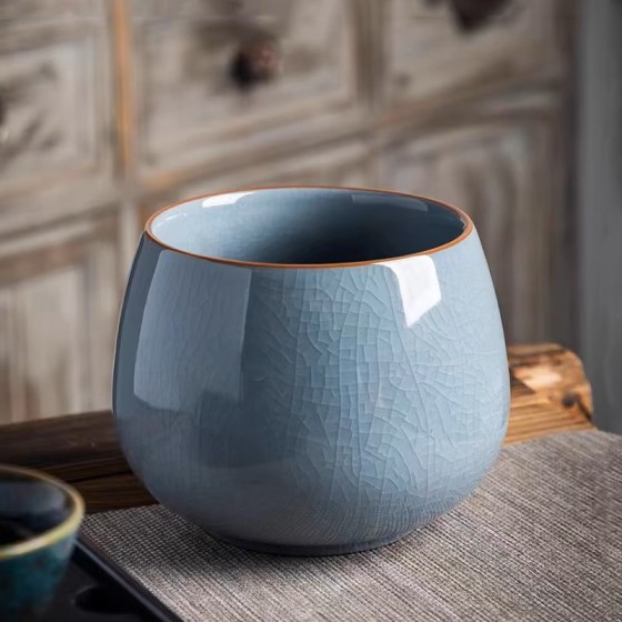 Jianshuiqing Ceramic Tea Cup (Master's Handcrafted Work)